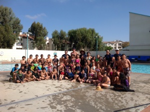 Swim Class Group Photo